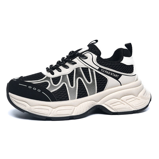 Damen Sportliche Sneakers mit atmungsaktiver Mesh-Oberfläche und rutschfester Sohle R&B 1771155244