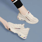 Damen Leichte und atmungsaktive Sport Sneakers mit elastischem Obermaterial R&B