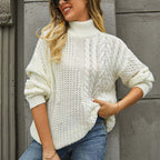 R&B | Zopfmuster Strickpullover im Klassischen Design