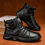 Herren Hochwertige Freizeitschuhe mit wasserdichter Oberfläche und rutschfester Sohle