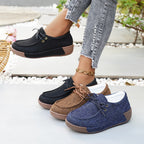 Damen Komfortable Sneaker mit atmungsaktivem Obermaterial und rutschfester Sohle R&B