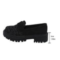Damen Mokassins mit strukturiertem Obermaterial und stylischer Sohle R&B