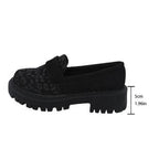 Damen Mokassins mit strukturiertem Obermaterial und stylischer Sohle R&B