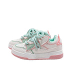 Damen Sportliche Sneakers mit verstellbarem Schnürsystem und farbenfrohen Akzenten R&B