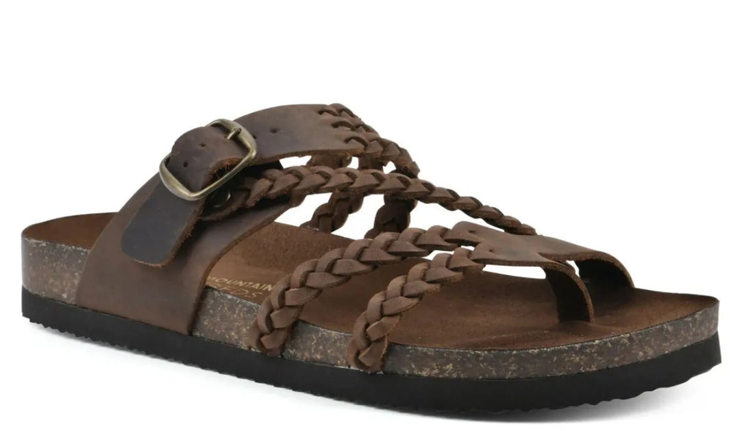 Damen Riemchen-Sandalen mit verstellbarem Schnallenverschluss und anatomischer Fußbettung R&B