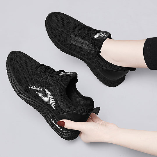 Damen Atmungsaktive Fitness-Sneaker mit rutschfester Sohle und flexiblem Design R&B