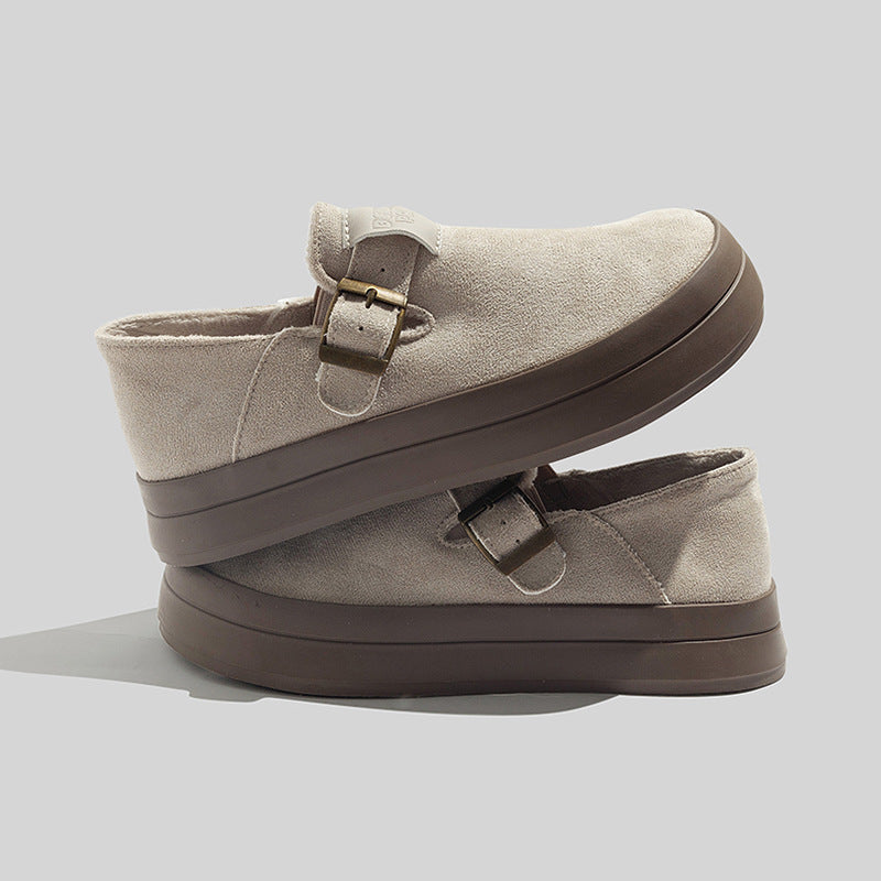 Damen Bequeme Slipper mit modischer Schnalle R&B