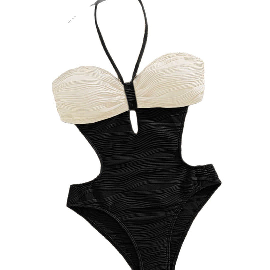 Damen Einteiliges Strandoutfit mit trendiger Raffung R&B