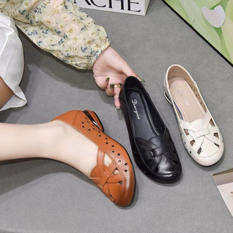 Damen Elegante Halbschuhe mit dekorativen Cut-Outs und komfortabler Dämpfung R&B