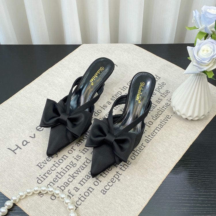 Damen Slingback-Ballerinas mit dekorativem Schleifenakzent R&B