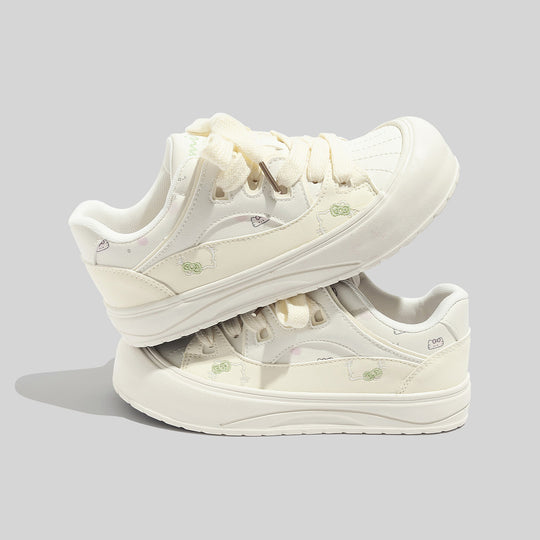 Damen Komfortable Freizeit Sneakers mit einzigartigen Tiermotiven R&B