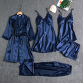 Blau Pyjama-Set