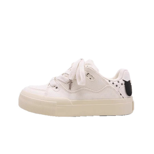 Damen Sportliche Sneakers mit atmungsaktiver Canvas-Oberfläche und gepolsterter Innensohle R&B