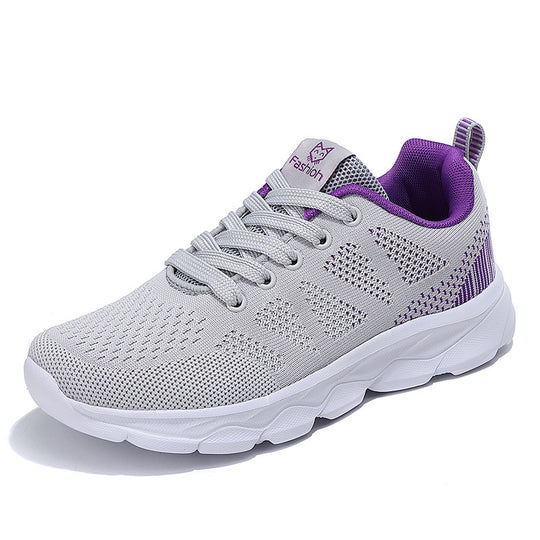 Damen Sportliche und atmungsaktive Sneakers mit flexiblem Obermaterial R&B
