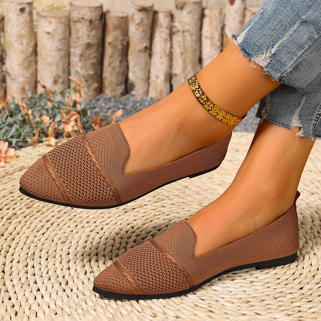Damen Modische Halbschuhe mit atmungsaktiver Webstruktur und flexiblem Fußbett R&B