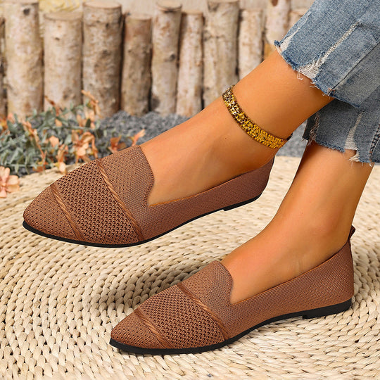 Damen Modische Halbschuhe mit atmungsaktiver Webstruktur und flexiblem Fußbett R&B