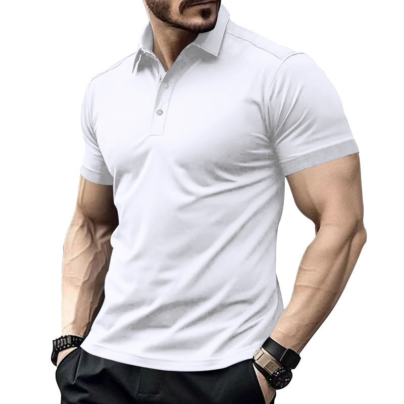 Herren Hochwertiges Kurzarm Poloshirt mit atmungsaktiver Technologie und modernem Schnitt R&B
