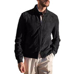 Herren Sportliche Leichte Jacke mit modernem Kragen R&B