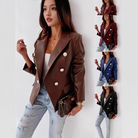 Damen Blazer mit doppelter Knopfleiste R&B