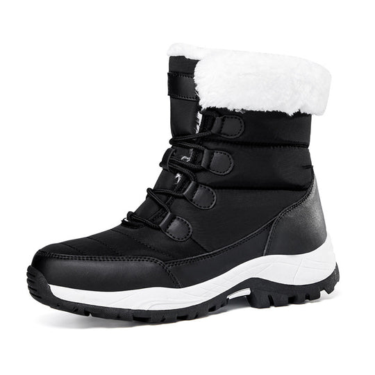 Damen Winterstiefel mit rutschfester Sohle und wärmendem Innenfutter R&B