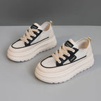 Damen Sportliche Chunky Sneakers mit atmungsaktivem Obermaterial und dämpfender Sohle R&B