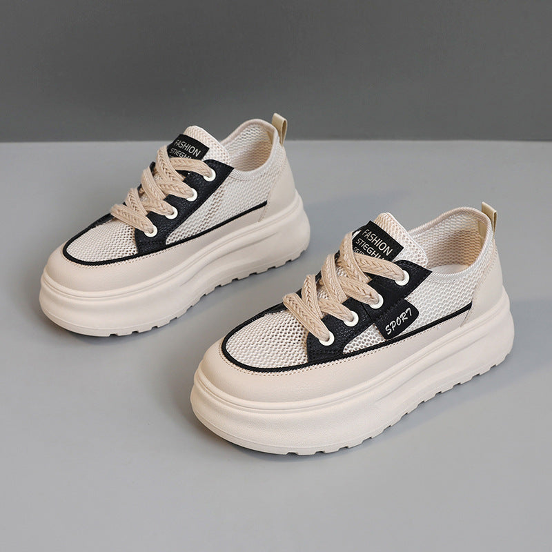 Damen Sportliche Chunky Sneakers mit atmungsaktivem Obermaterial und dämpfender Sohle R&B