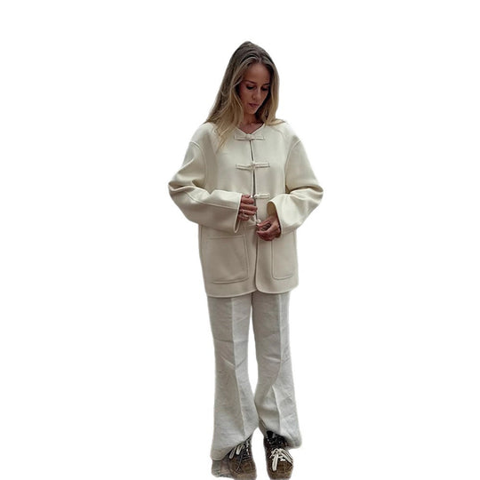 Damen innovative Wolljacke R&B