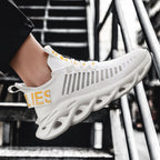 Damen Sportliche Hochleistungs-Sneaker mit atmungsaktiver Mesh-Oberfläche und flexibler Sohle R&B