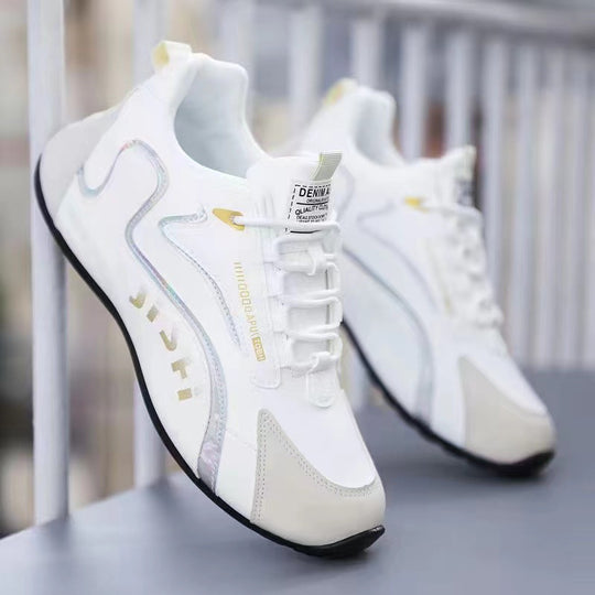Damen Sportliche und elegante Sneakers mit modischer Struktur R&B