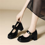 Damen Elegante und modische Ballerinas mit verstellbarem Riemen R&B