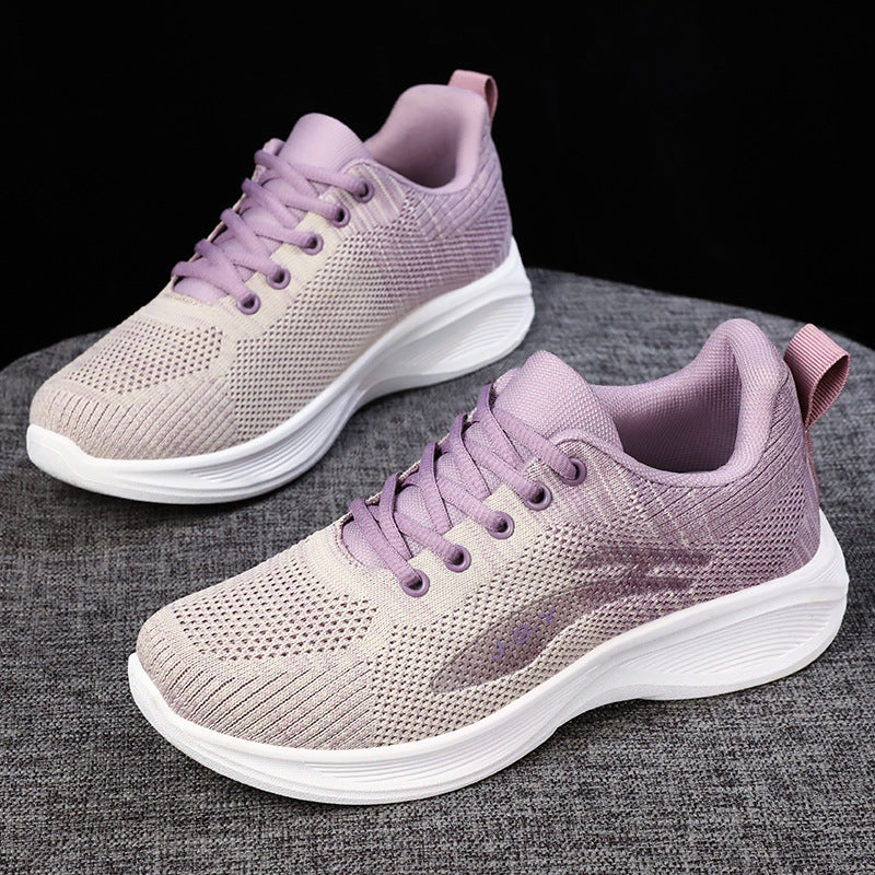 Damen Leichte und atmungsaktive Laufschuhe mit flexibler Sohle R&B