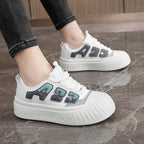 Damen modische Plateau Sneakers mit innovativem Design und stoßdämpfendem Profil R&B