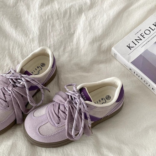 Damen Sportliche Sneaker mit atmungsaktivem Obermaterial und gepolsterter Innensohle R&B