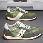 Damen Sportliche Sneaker mit atmungsaktivem Mesh-Obermaterial und rutschfester Sohle R&B