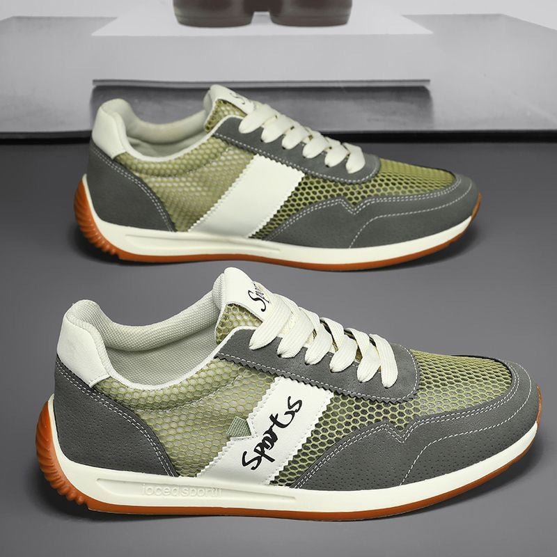 Damen Sportliche Sneaker mit atmungsaktivem Mesh-Obermaterial und rutschfester Sohle R&B