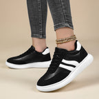 Damen Freizeit-Sneaker mit atmungsaktivem Obermaterial und rutschfester Sohle