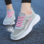 Damen Lauf- und Freizeitschuhe mit atmungsaktivem Mesh-Obermaterial und dämpfender Sohle R&B
