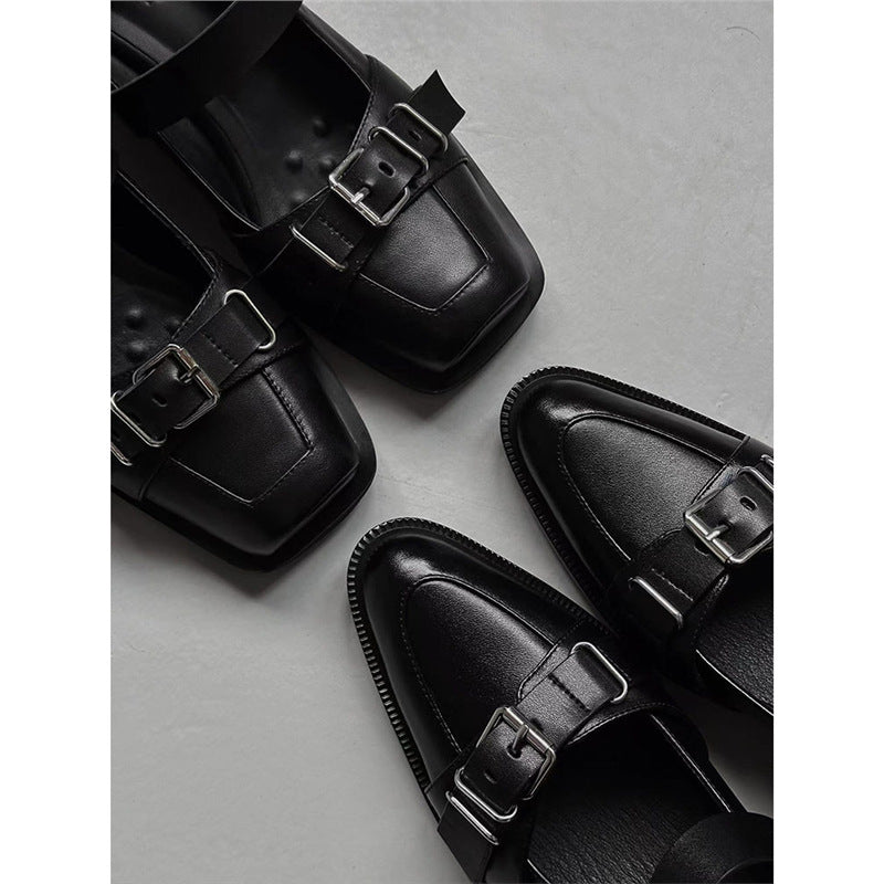 Damen elegante Slingback Schuhe R&B