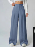 Damen Weite Bundfaltenhose EB