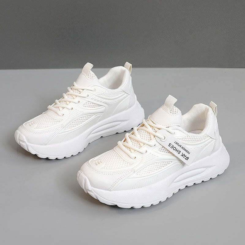 Damen Sportliche Sneakers mit dämpfender Sohle und atmungsaktiver Obermaterialstruktur R&B