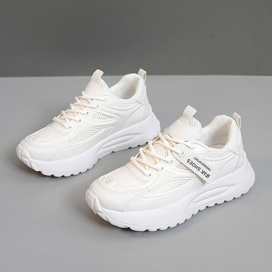 Damen Sportliche Sneakers mit dämpfender Sohle und atmungsaktiver Obermaterialstruktur R&B