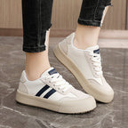 Damen Sportliche Sneakers mit flexibler Gummisohle und atmungsaktivem Obermaterial R&B