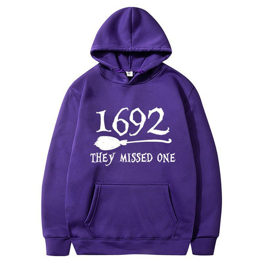 Damen Kapuzenpullover mit kreativem Halloween-Motiv und lockerer Passform R&B