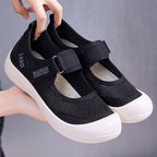 Damen Atmungsaktive Sandalen mit verstellbarem Klettverschluss und elastischem Obermaterial R&B