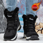 Damen Fleecegefütterte Winterstiefel R&B