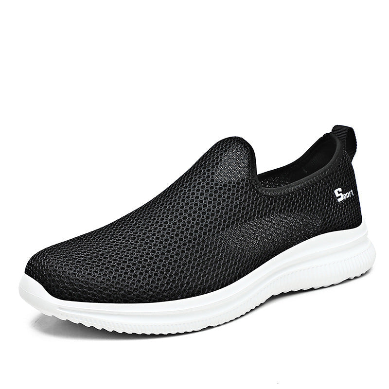 Damen Atmungsaktive Mesh Slip-On Sneakers R&B