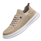 Damen Komfortable Sneaker mit elastischem Gewemuster und atmungsaktiver Konstruktion