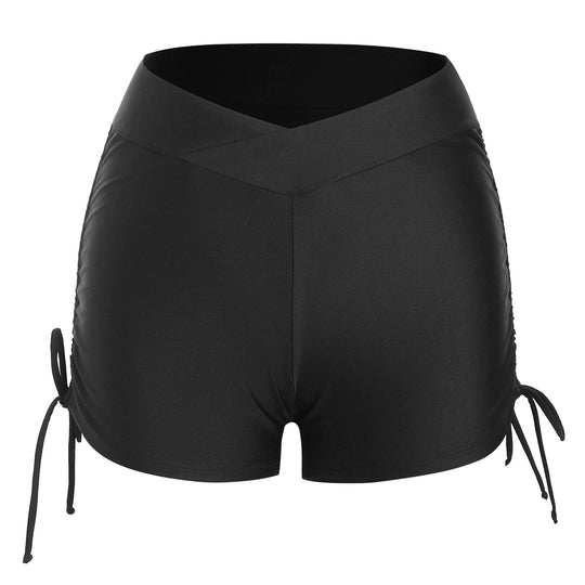 Damen Sportliche Badeshorts mit praktischer Raffung R&B
