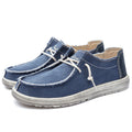 Damen lässige Segelschuhe aus strapazierfähigem Denim-Material