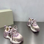 Damen Sportliche Sneakers mit dämpfender Sohle und atmungsaktivem Obermaterial